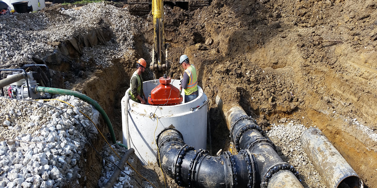 Caldwell Avenue Water Main River Crossing | Ciorba Group