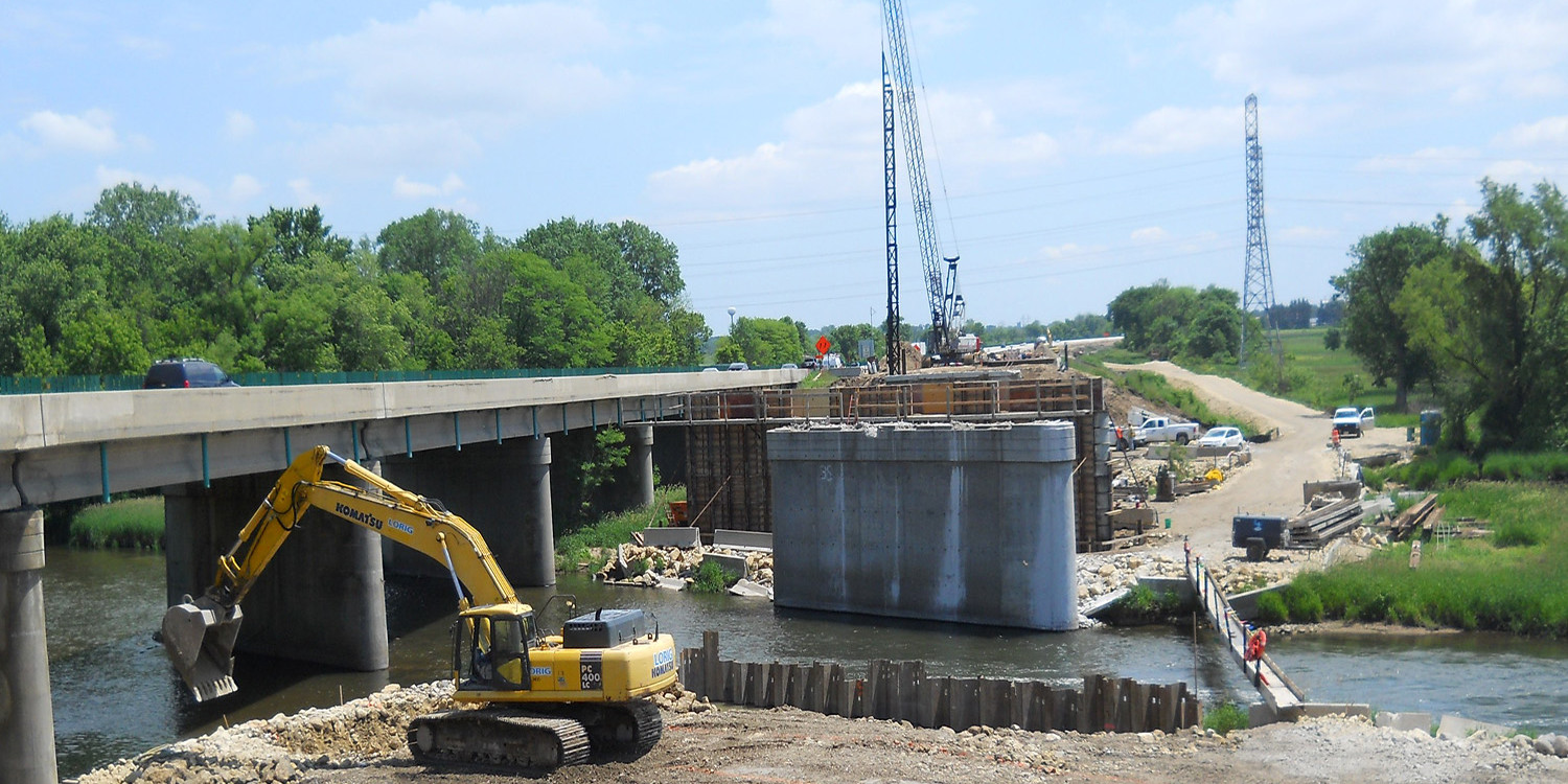 Jane Addams Memorial Tollway (I-90) over Kishwaukee River | Ciorba Group