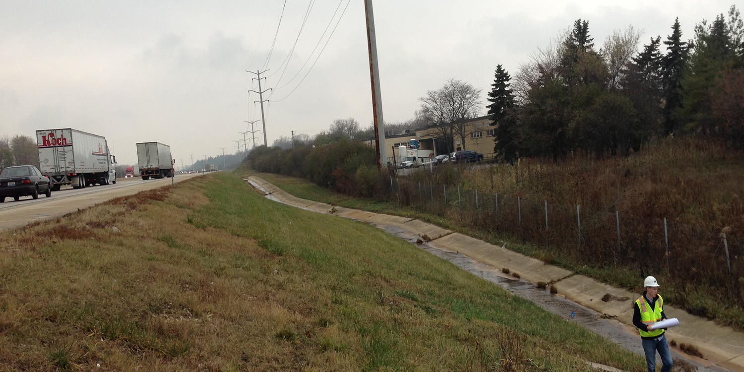 Jane Addams Memorial Tollway (I-90) Drainage Design | Ciorba