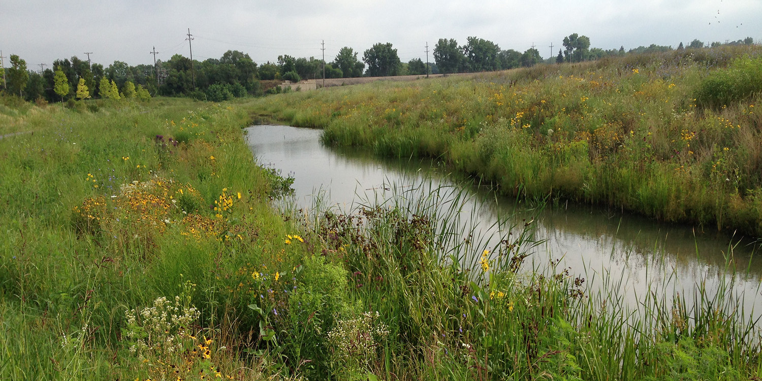 Sheridan Crossing Detention Pond | Ciorba Group