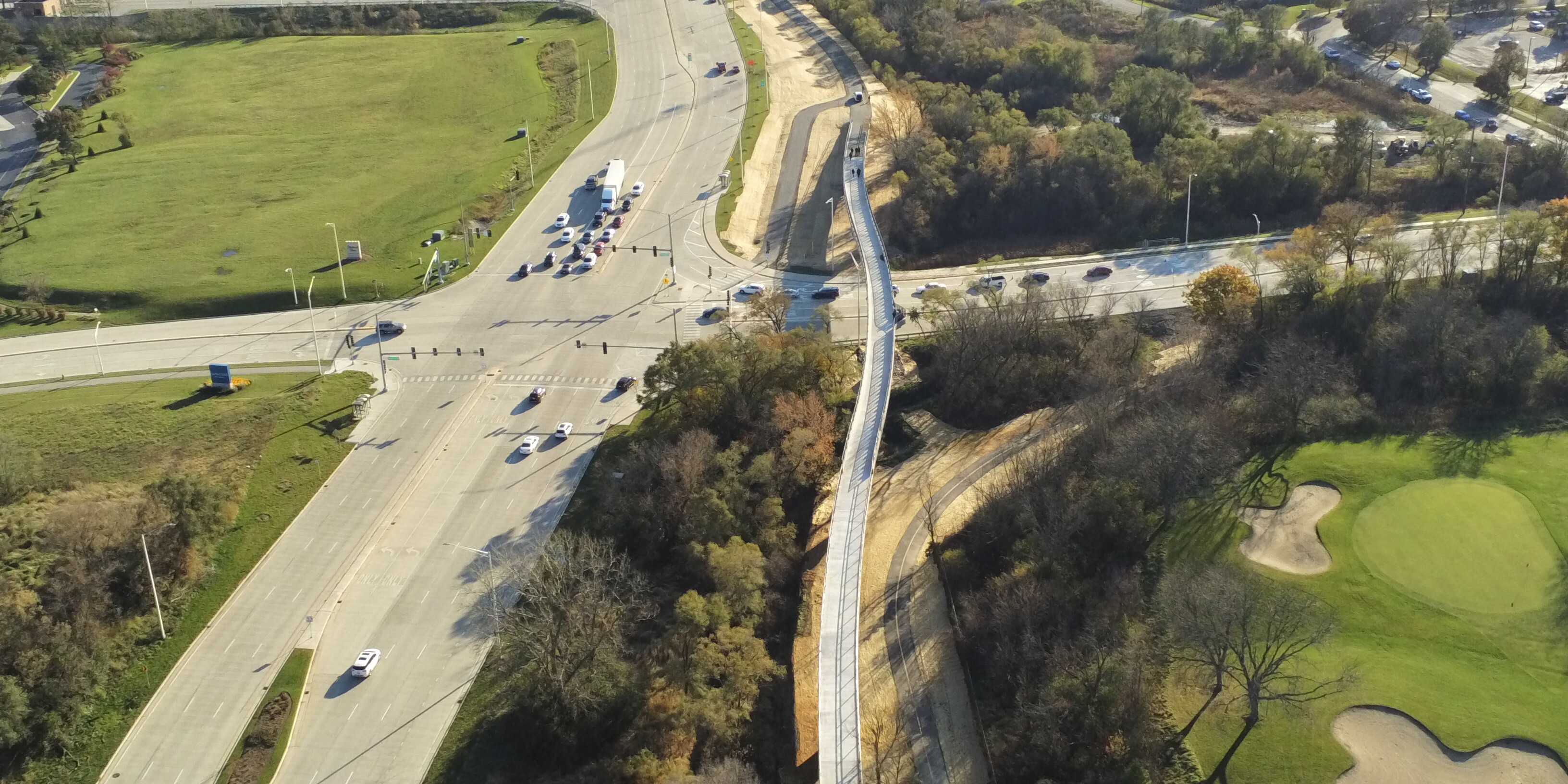 Pedestrian Bridge, Schaumburg