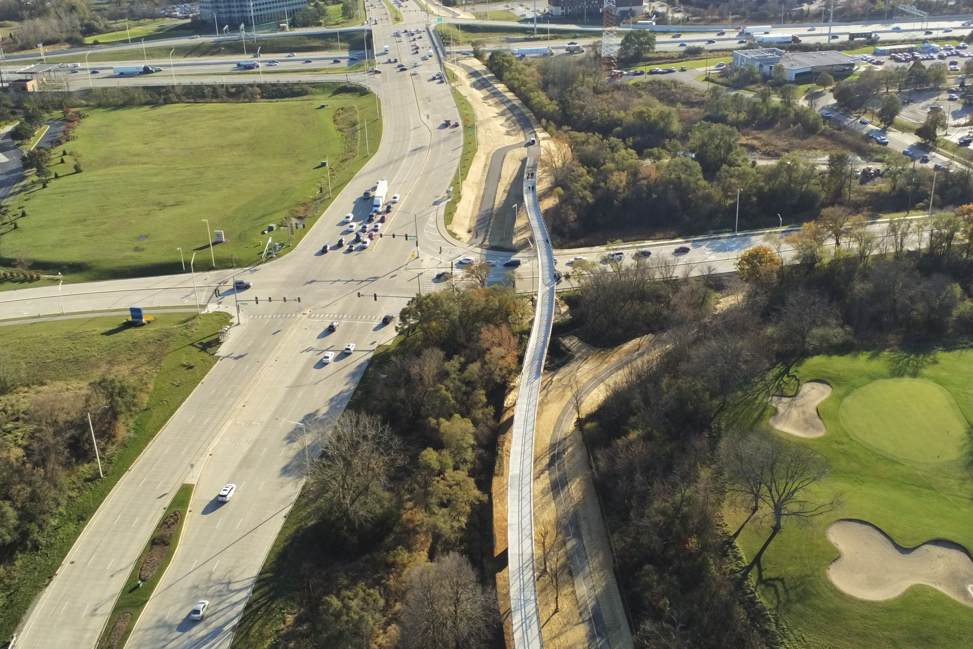 Pedestrian Bridge, Schaumburg